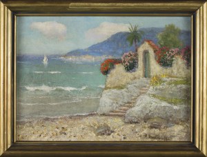 Roman BRATKOWSKI, Pejzaż z Capri
