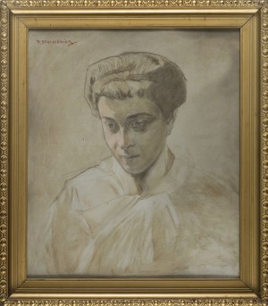 Piotr STACHIEWICZ, Portret kobiety - szkic