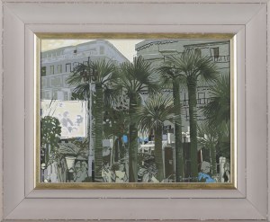 Andrzej BOROWSKI, Palm trees in Cannes II, 2019