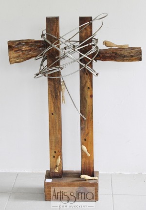 Zygmunt Makowski, Rzeźba - Krzyż z koroną cierniową