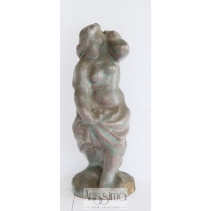 Figurka Kobiety, ceramika szkliwiona, wys. 20 cm