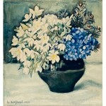 L.Lehbert , Kwiaty w wazonie