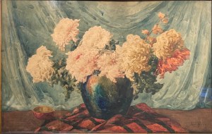 Teodor Grott(1884-1972), Kwiaty w wazonie