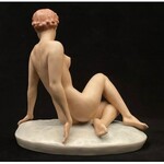 Figura art deco ''Kobiecy akt''