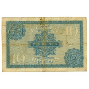 India 10 Rupees 1917 - 1930