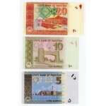 Pakistan Set of 7 Banknotes 2006 - 2008 Specimen