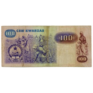 Angola 5000 Novo Kwanza on 100 Kwanzas 1991 ND (old date 11.11.1987)