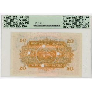 East Africa 20 Shillings / 1 Pound 1955 Specimen PCGS 66