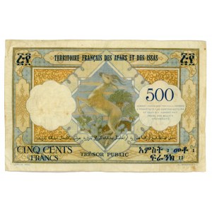 French Afars & Issas 500 Francs 1973 (ND)