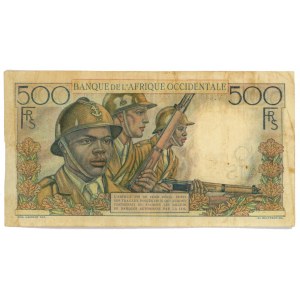 French West Africa 500 Francs 1950