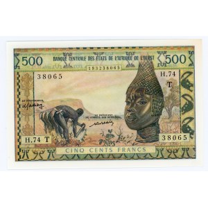 Togo 500 Francs 1959 - 1961 (ND)
