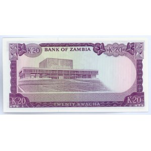 Zambia 20 Kwacha 1969 (ND)