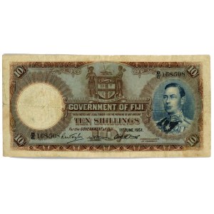 Fiji 10 Shillings 1951