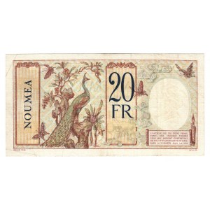 New Caledonia 20 Francs 1929