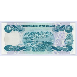 Bahamas 10 Dollars 1974 - 1984
