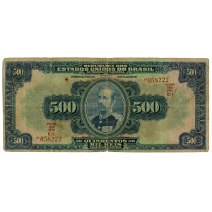 Brazil 500 Mil Reis 1931