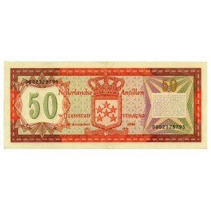 Netherlands Antilles 50 Gulden 1980