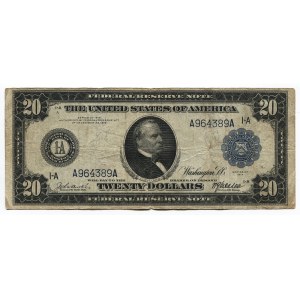 United States 20 Dollars 1914 Federal Reserve Note