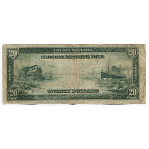 United States 20 Dollars 1914 Federal Reserve Note