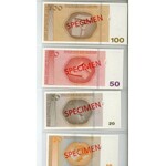 Bosnia & Herzegovina Full Set of Banknotes 2012 Specimens