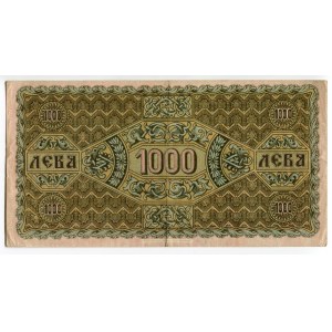 Bulgaria 1000 Leva Zlato 1920