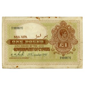 Cyprus 1 Pound 1950