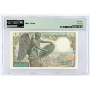France 100 Francs 1942 - 1944 PMG 63