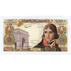 France 100 Nouveaux Francs 1962