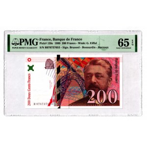 France 200 Francs 1999 PMG 65 EPQ