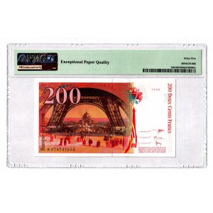France 200 Francs 1999 PMG 65 EPQ