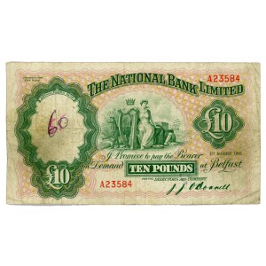 Northern Ireland 10 Pounds 1942