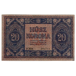 Hungary 20 Korona 1919