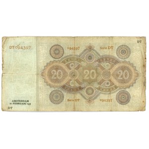 Netherlands 20 Gulden 1931