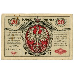 Poland 20 Marek 1917