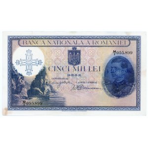 Romania 5000 Lei 1940