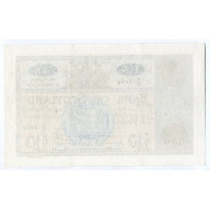 Scotland 10 Pounds 1963