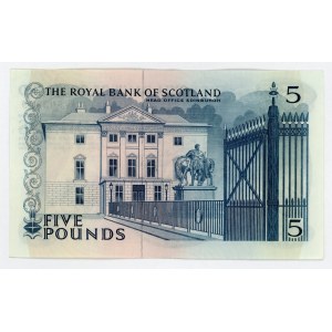 Scotland 5 Pounds 1966