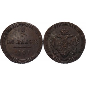 Russia 5 Kopeks 1804 KМ