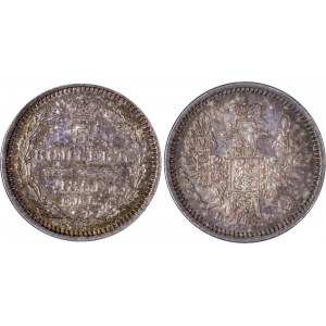 Russia 5 Kopeks 1851 СПБ ПА PCGS MS 62