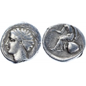 Ancient Greece Bruttium, Terina AR Nomos 440 - 425 BC