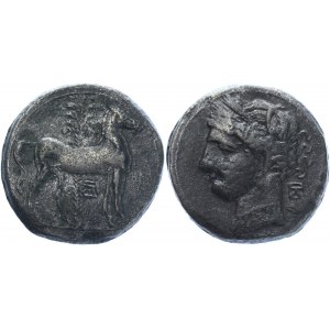 Ancient Greece Carthage, First Punic War BI Dishekel 264 - 241 BC