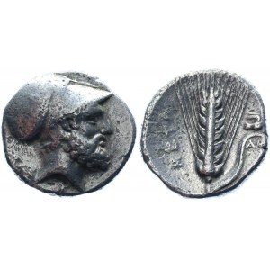 Ancient Greece Lucania, Metapontum AR Nomos 340 - 330 BC