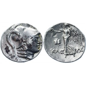Ancient Greece Pamphylia, Side AR Tetradrachm 145 - 125 BC