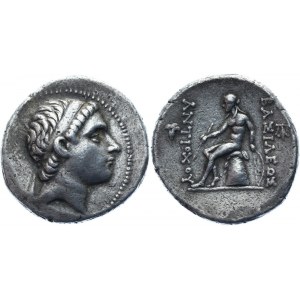 Ancient Greece Seleukid Empire AR Tetradrachm 223 - 221 BC Antiochos III The Great