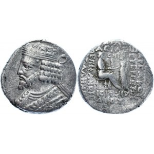Ancient Greece Parthian Kingdom Vardanes I AR Tetradrachm 43 - 44 AD SE 355
