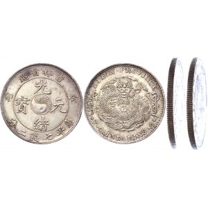 China Kirin 1 Dollar 1903 (40) PCGS AU53