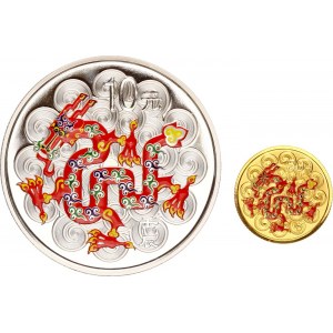 China Republic Set of 10 & 50 Yuan 2012