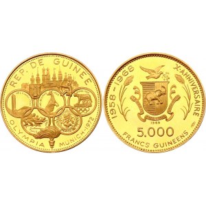 Guinea 5000 Francs 1969