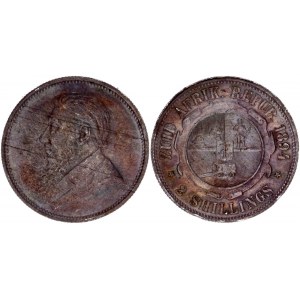 South Africa 2 Shillings 1894 ZAR