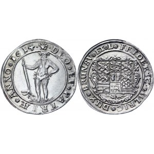 German States Brunswick-Wolfenbuttel 1/4 Taler 1614 O